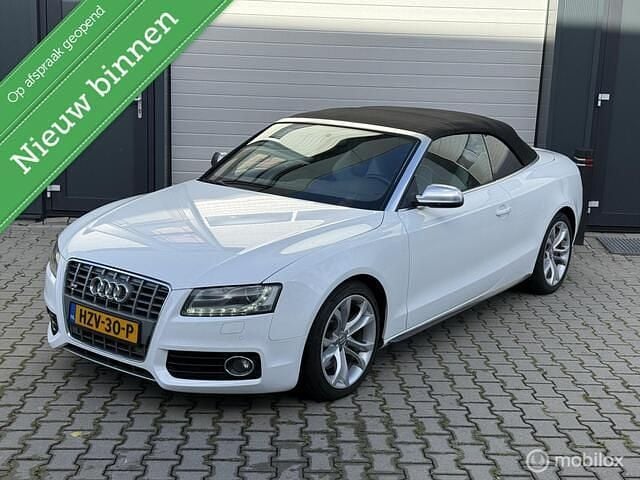 Wit Gebruikt 2009 Audi S5 Cabriolet Comfort Cabriolet | € 10.995 - Afbeelding 1/4
