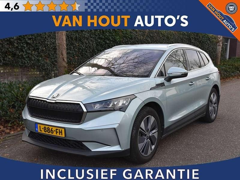 Grijs Gebruikt 2021 Skoda Enyaq iV SUV | € 18.950 (Super prijs) - Afbeelding 1/4