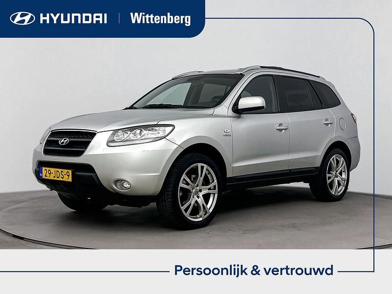 Grijs, metallic lak Gebruikt 2009 Hyundai Santa Fe SUV | € 10.400 (Duur) - Afbeelding 1/4