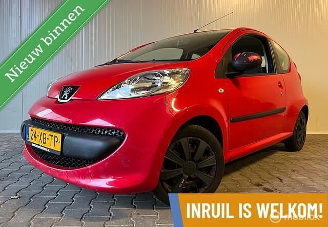 Rood Gebruikt 2007 Peugeot 107 Urban Move Hatchback | € 950 (Super prijs) - Afbeelding 1/4