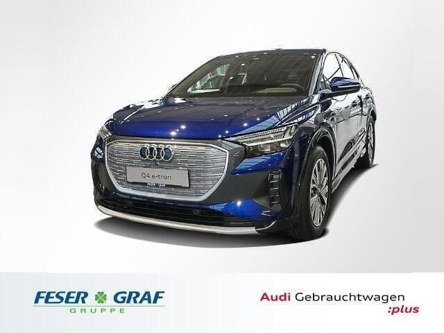 Blauw Gebruikt 2024 Audi Q4 e-tron SUV | € 51.089 (Eerlijke prijs) - Afbeelding 1/4