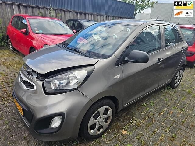 Grijs Gebruikt 2011 Kia Picanto Hatchback | € 2.295 (Super prijs) - Afbeelding 1/4