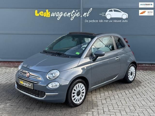 Grijs Occasion 2021 Fiat 500C Dolcevita Cabriolet | € 13.940 (Eerlijke prijs) - Afbeelding 1/4