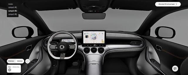 Nieuw Smart #3 Pro+ 200 kW (272 PK) 2026 Groen SUV