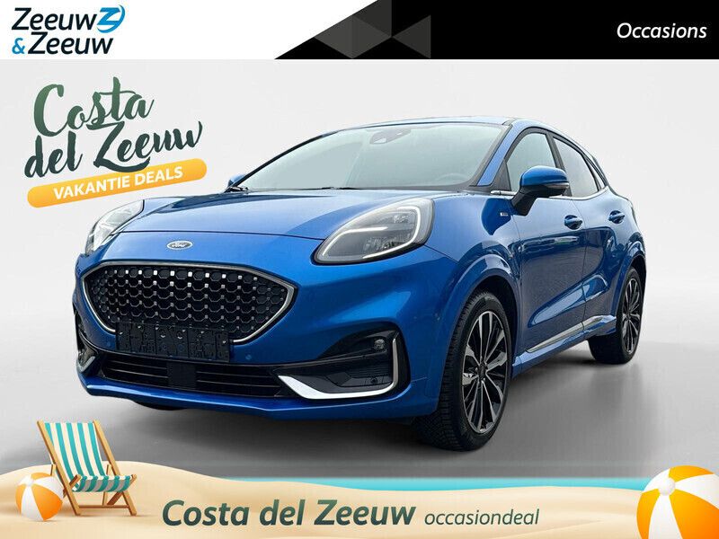 Desert island blue Gebruikt 2022 Ford Puma ST-Line X SUV | € 24.940 (Duur) - Afbeelding 1/4