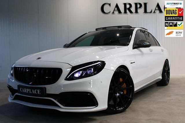 Wit Gebruikt 2015 Mercedes C63S AMG AMG Sedan | € 48.950 (Duur) - Afbeelding 1/4