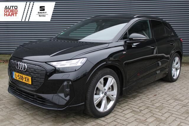 Zwart, metallic lak Gebruikt 2021 Audi Q4 e-tron Competition SUV | € 32.895 (Eerlijke prijs) - Afbeelding 1/4