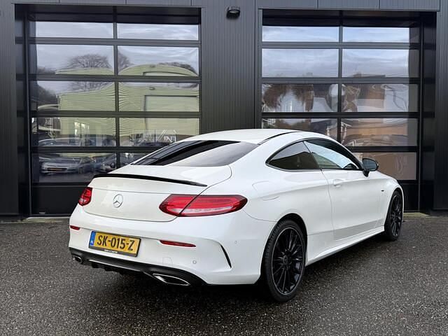 Occasion Mercedes C180 AMG 156 PK (114 kW) 2018 Wit Coupé