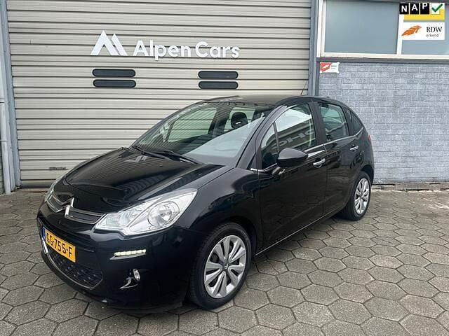 Zwart Gebruikt 2015 Citroën C3 PureTech Hatchback | € 4.950 (Goede deal) - Afbeelding 1/4
