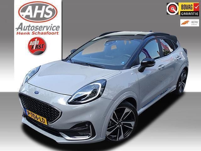 Grijs Gebruikt 2021 Ford Puma ST-Line SUV | € 23.950 (Eerlijke prijs) - Afbeelding 1/4