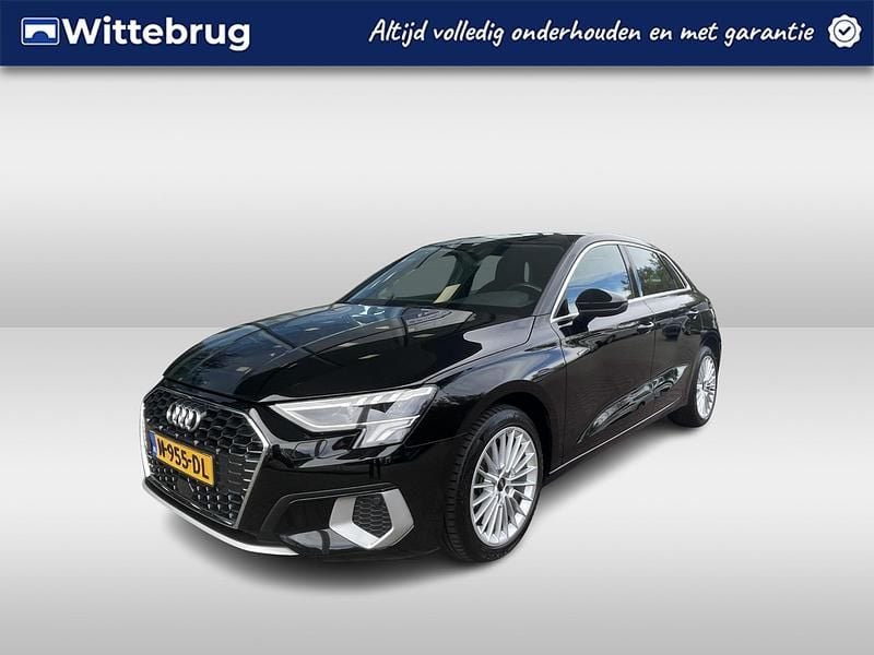Zwart Gebruikt 2021 Audi A3 Sportback e-tron Advanced Sedan | € 25.450 (Eerlijke prijs) - Afbeelding 1/1