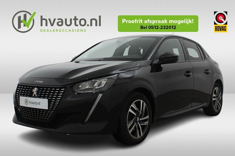 Zwart Gebruikt 2024 Peugeot 208 Allure Hatchback | € 19.795 (Goede deal) - Afbeelding 1/4