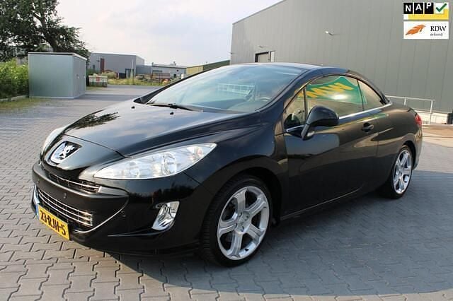 Zwart Gebruikt 2011 Peugeot 308 CC Cabriolet | € 6.950 (Eerlijke prijs) - Afbeelding 1/4