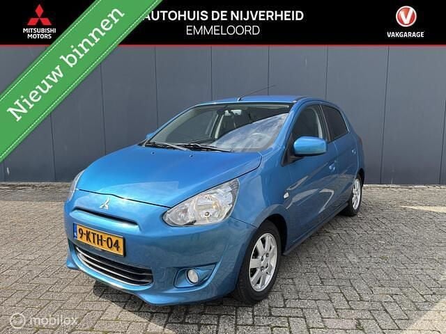 Blauw Gebruikt 2013 Mitsubishi Space Star Intense Hatchback | € 6.450 (Eerlijke prijs) - Afbeelding 1/4