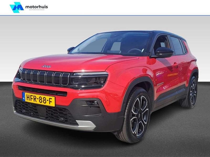 Rood Occasion 2025 Jeep Avenger Summit SUV | € 32.945 (Duur) - Afbeelding 1/4