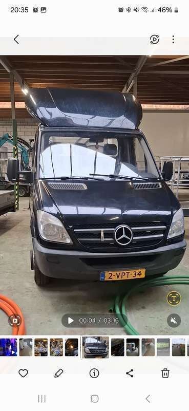 Zwart Gebruikt 2011 Mercedes Sprinter Van | € 12.000 (Iets duurder) - Afbeelding 1/4