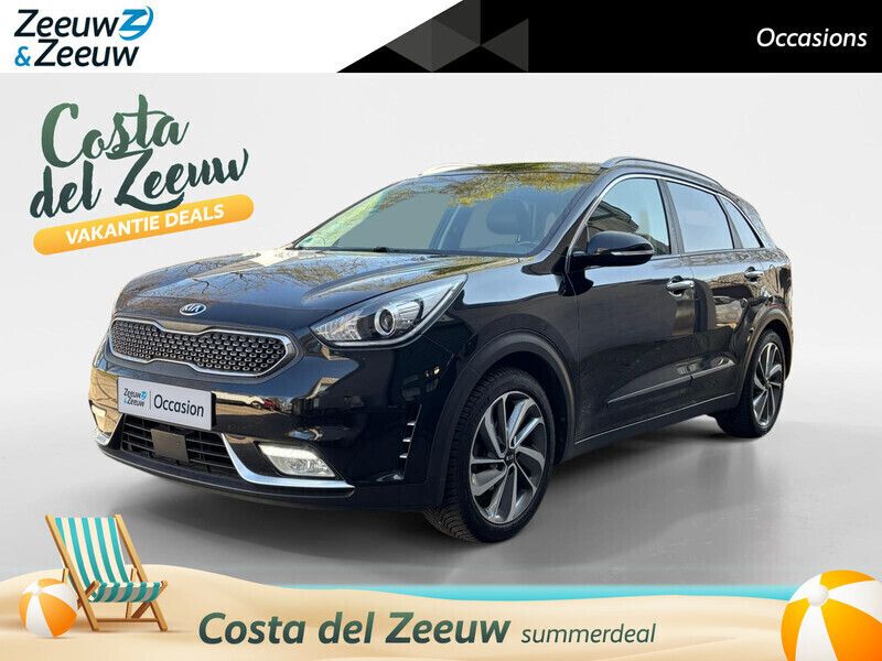Zwart Gebruikt 2018 Kia Niro SUV | € 15.645 (Eerlijke prijs) - Afbeelding 1/4