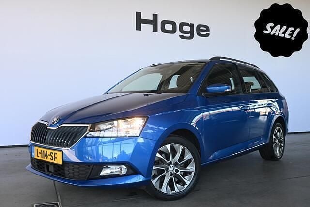Blauw Gebruikt 2021 Skoda Fabia Business Line Hatchback | € 13.940 (Eerlijke prijs) - Afbeelding 1/4