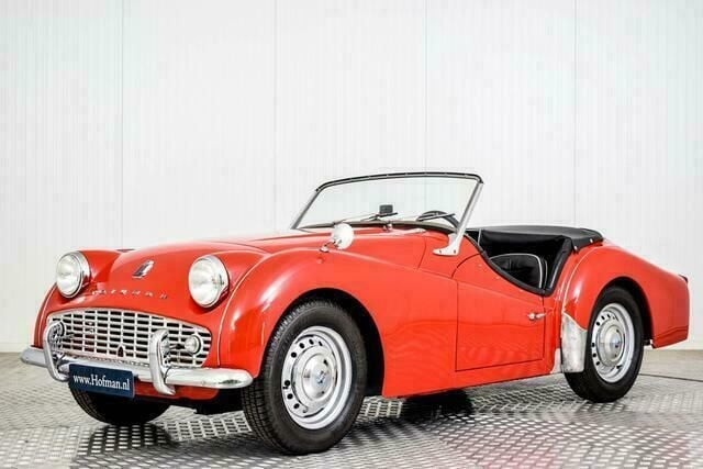 Occasion Triumph TR3 1959 Rood Cabriolet