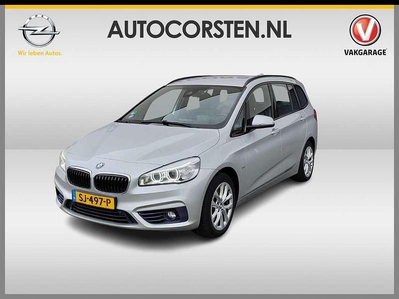 Grijs Occasion 2018 BMW 218 Gran Tourer Sport Line MPV | € 11.950 (Super prijs) - Afbeelding 1/4