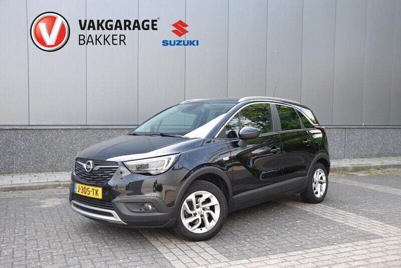 Zwart Gebruikt 2020 Opel Crossland X Innovation SUV | € 14.800 (Eerlijke prijs) - Afbeelding 1/4