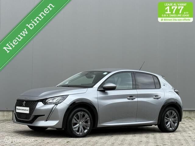 Grijs Gebruikt 2020 Peugeot e-208 Allure Hatchback | € 12.995 (Super prijs) - Afbeelding 1/4