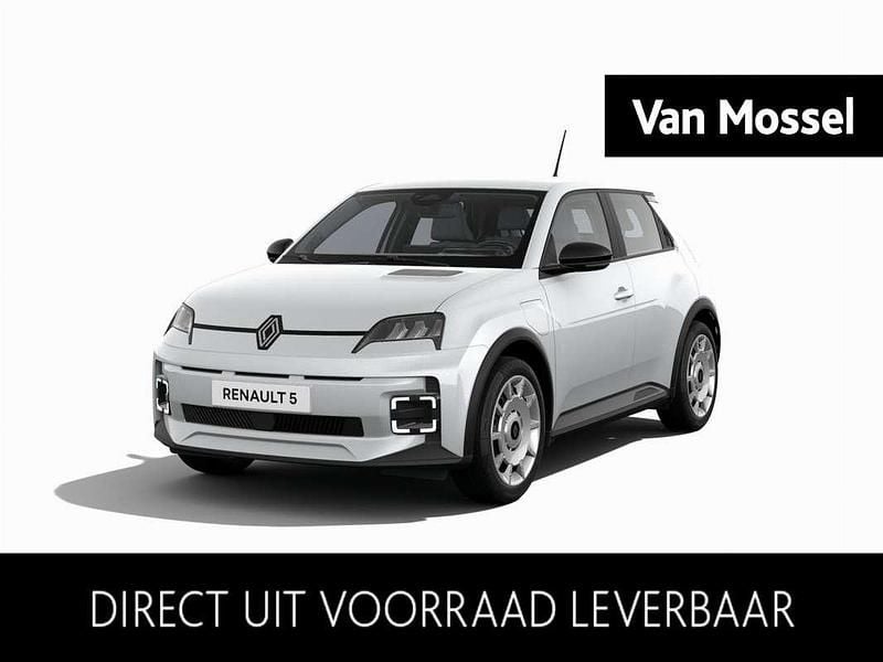 Wit Nieuw 2025 Renault 5 E-Tech Evolution Hatchback | € 25.811 - Afbeelding 1/4