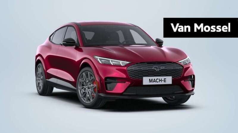 Rood Nieuw 2025 Ford Mustang Mach-E GT SUV | € 66.400 (Eerlijke prijs) - Afbeelding 1/4