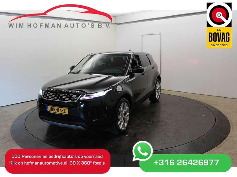 Zwart, metallic lak Gebruikt 2021 Land Rover Range Rover evoque SE SUV | € 31.940 - Afbeelding 1/4