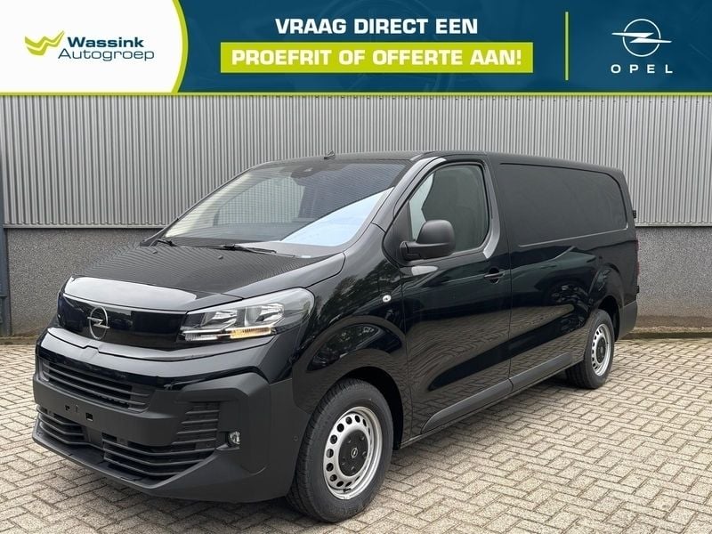 Zwart Nieuw 2024 Opel Vivaro Comfort Van | € 32.599 - Afbeelding 1/4
