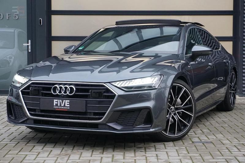 Occasion Audi A7 Sportback S-Line 2017 Grijs (metallic) Hatchback