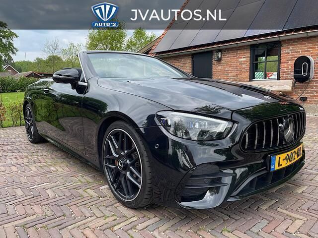 Occasion Mercedes E220 AMG 195 PK (143 kW) 2020 Zwart Cabriolet