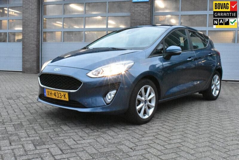 Blauw, metallic lak Gebruikt 2019 Ford Fiesta Trend Hatchback | € 11.250 (Eerlijke prijs) - Afbeelding 1/4