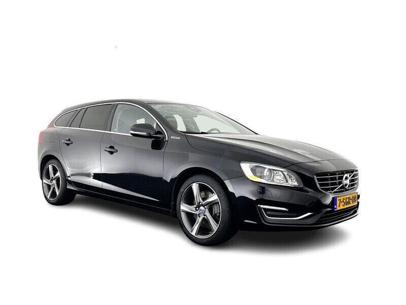 Zwart Gebruikt 2013 Volvo V60 Comfort Stationwagen | € 6.145 (Eerlijke prijs) - Afbeelding 1/4