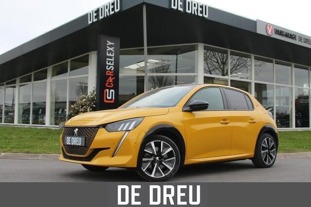 Geel Gebruikt 2022 Peugeot e-208 GT Hatchback | € 18.995 (Eerlijke prijs) - Afbeelding 1/4
