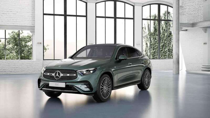 Zilver Nieuw 2025 Mercedes GLC300e Sport Edition Coupé | € 90.300 (Eerlijke prijs) - Afbeelding 1/4