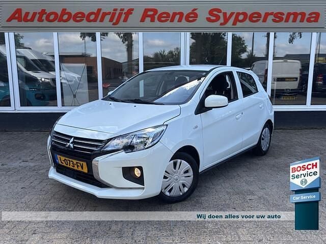 Wit Gebruikt 2021 Mitsubishi Space Star Hatchback | € 7.745 (Super prijs) - Afbeelding 1/4