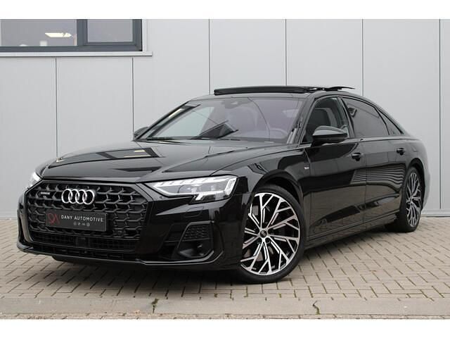 Zwart Gebruikt 2023 Audi A8L S-Line Sedan | € 64.950 - Afbeelding 1/4