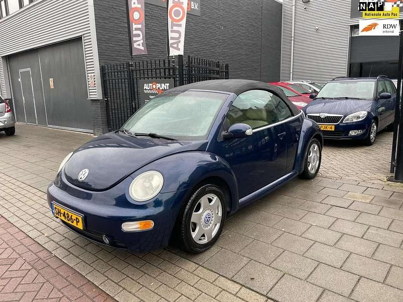 Blauw Gebruikt 2003 VW Beetle Highline Cabriolet | € 999 (Super prijs) - Afbeelding 1/4