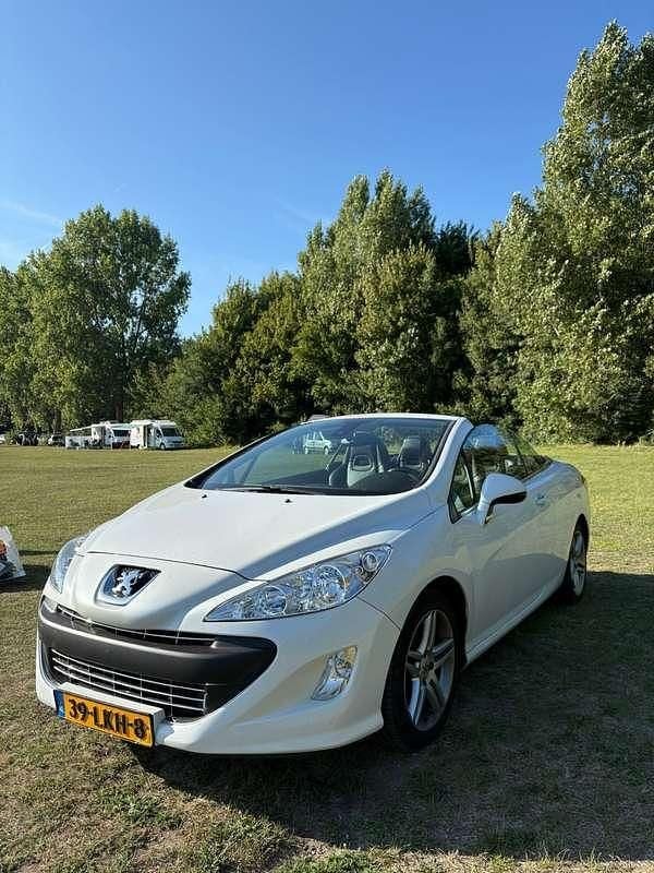 Wit Gebruikt 2010 Peugeot 308 CC Cabriolet | € 3.895 (Super prijs) - Afbeelding 1/4