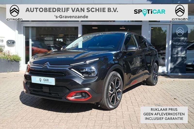 Zwart Gebruikt 2021 Citroën e-C4 Feel SUV | € 16.450 (Eerlijke prijs) - Afbeelding 1/4