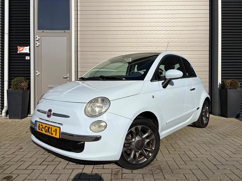 Occasion Fiat 500 Lounge 101 PK (74 kW) 2008 Blauw Hatchback