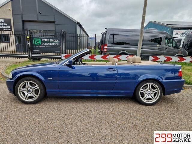 Blauw Gebruikt 2002 BMW 320 Cabriolet Executive Cabriolet | € 8.799 (Goede deal) - Afbeelding 1/4