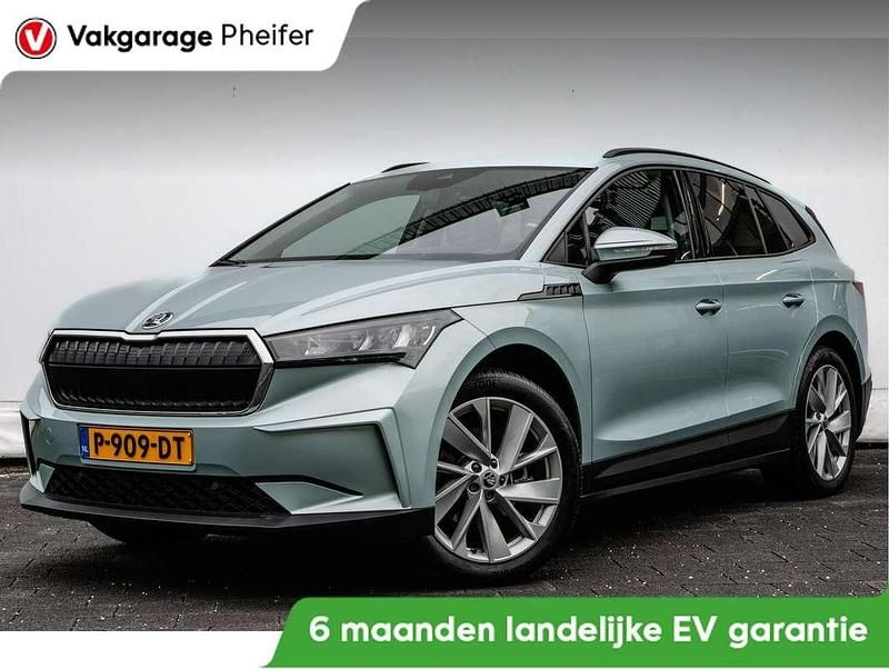 Grijs Gebruikt 2022 Skoda Enyaq iV SUV | € 23.740 (Eerlijke prijs) - Afbeelding 1/3