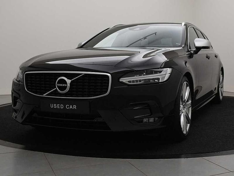 Occasion Volvo V90 R-Design 209 PK (153 kW) 2016 Zwart Stationwagen