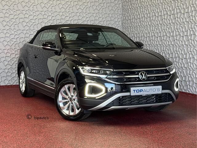 Zwart Gebruikt 2024 VW T-Roc Cabriolet S Cabriolet | € 35.590 (Eerlijke prijs) - Afbeelding 1/4