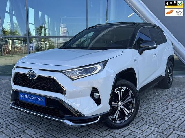 Wit Gebruikt 2021 Toyota RAV4 Plus SUV | € 42.950 (Eerlijke prijs) - Afbeelding 1/4