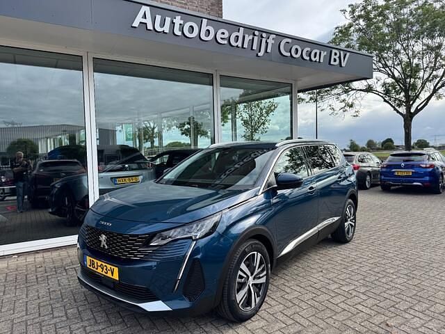 Blauw Gebruikt 2021 Peugeot 5008 Allure MPV | € 27.950 (Eerlijke prijs) - Afbeelding 1/4