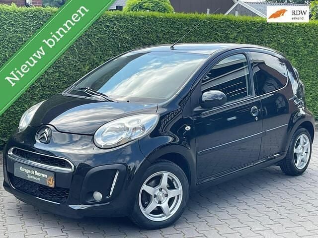 Zwart Gebruikt 2012 Citroën C1 First Hatchback | € 3.495 (Eerlijke prijs) - Afbeelding 1/4