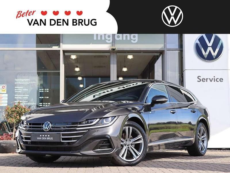 Grijs Gebruikt 2022 VW Arteon R-line Stationwagen | € 29.950 (Goede deal) - Afbeelding 1/4